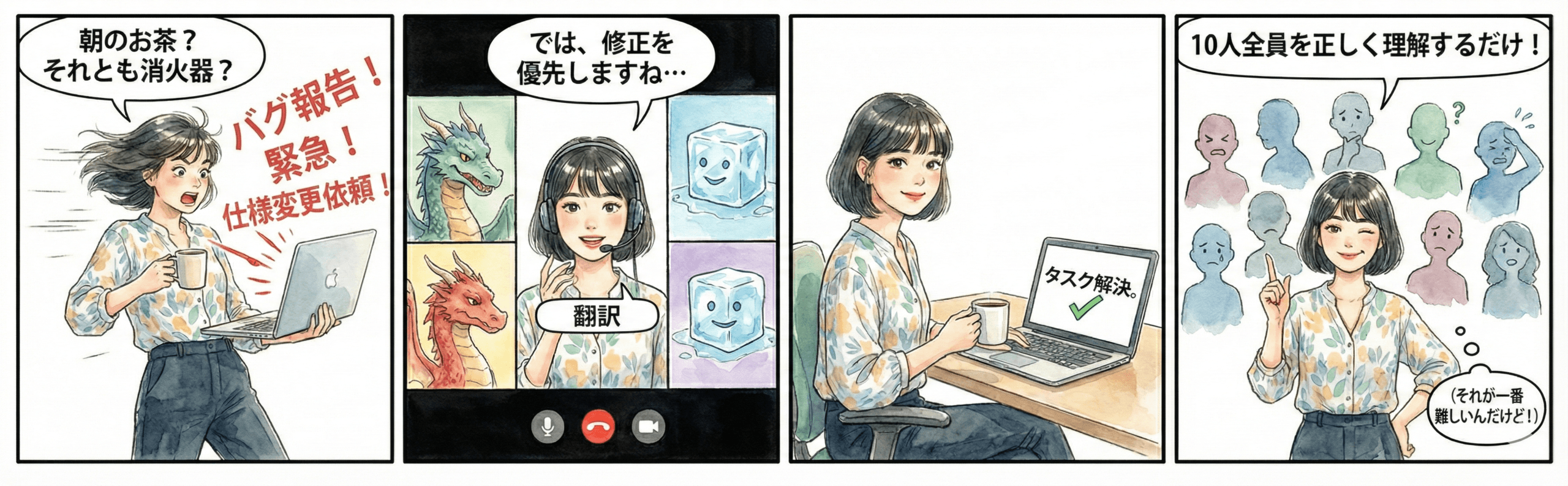 ITコーディネーターの「穏やかな」一日—