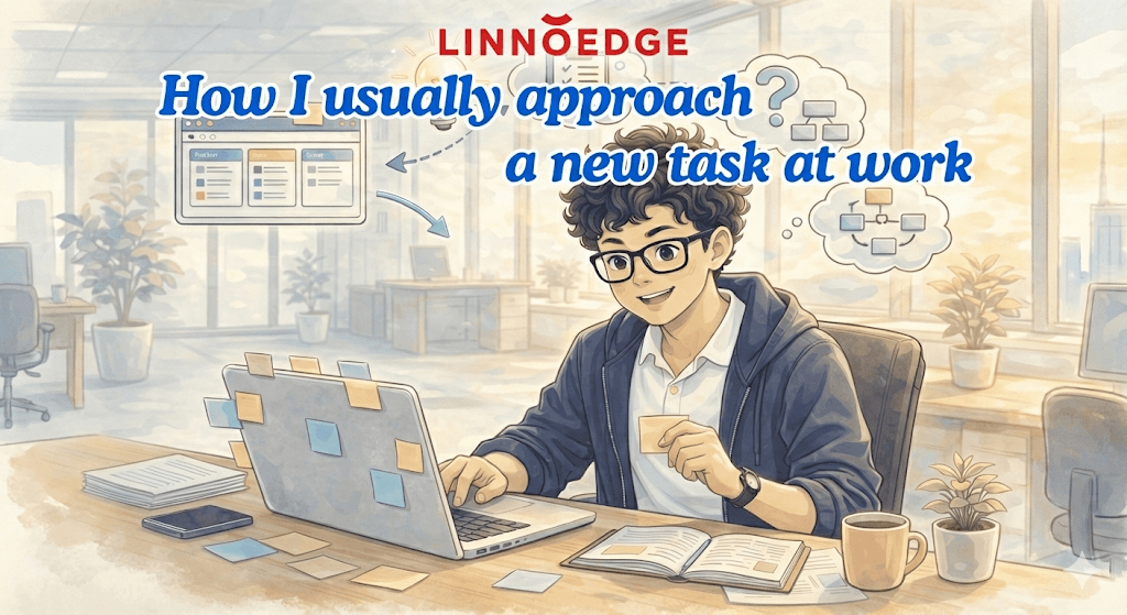 How I usually approach a new task at work