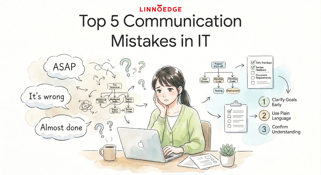Top 5 Communication mistakes in IT (and how to fix them)