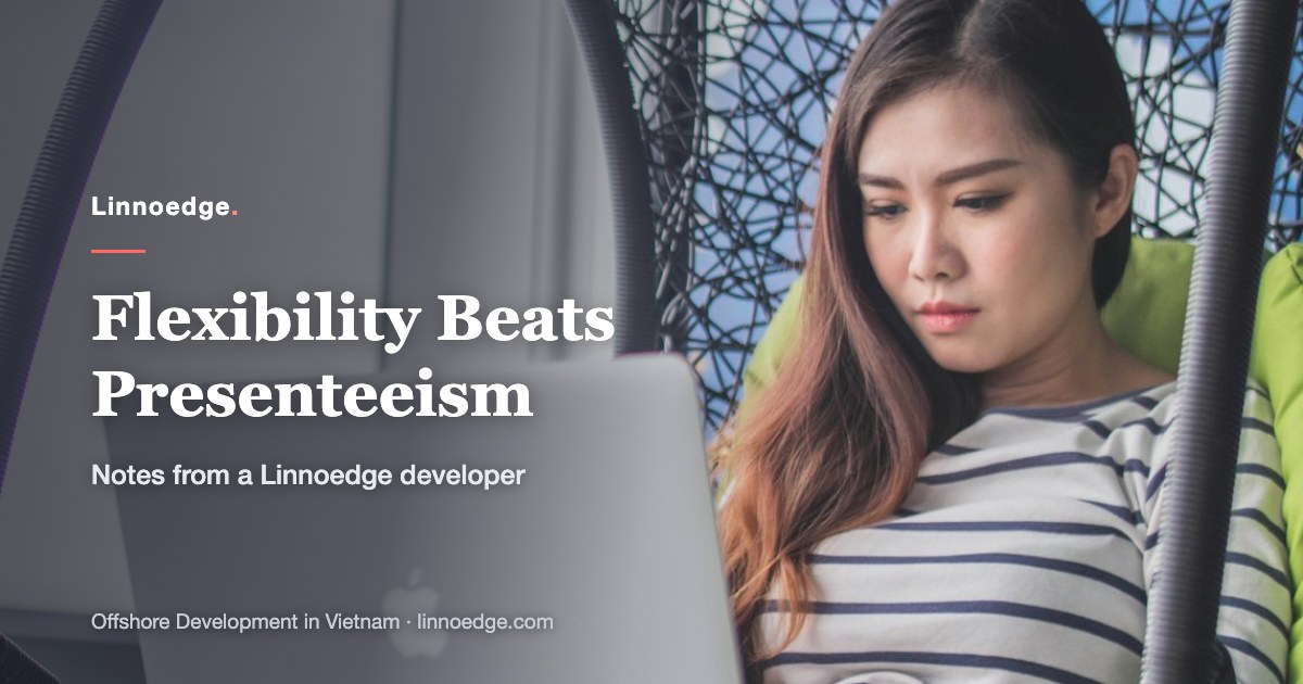 What I love most about my company: Flexibility creates efficiency