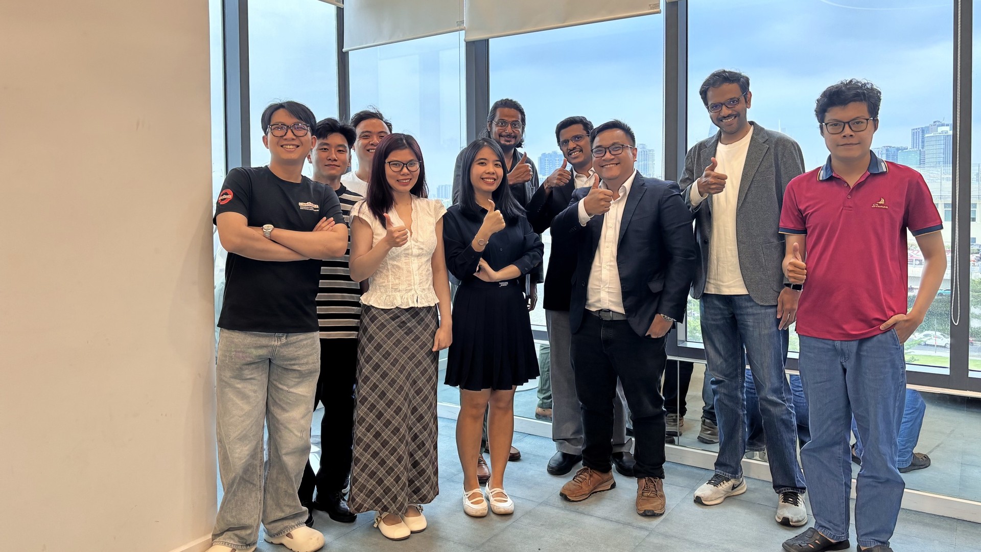 Our development team in Ho Chi Minh City